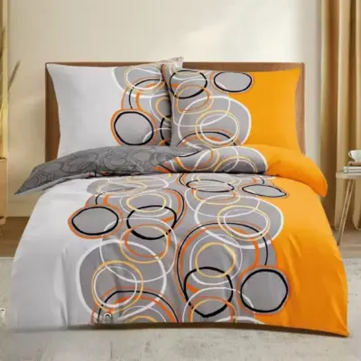 pościel bawełniana rozmiar 160x200 wzór 8044