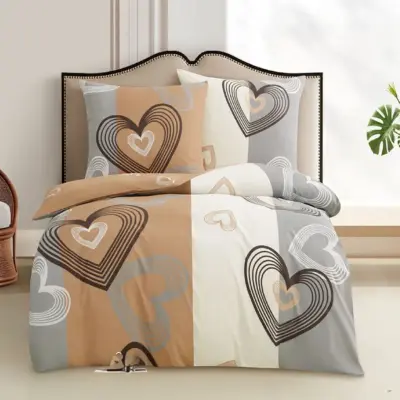 pościel bawełniana rozmiar 160x200 wzór 8054