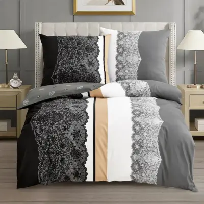 pościel bawełniana rozmiar 160x200 wzór 8061