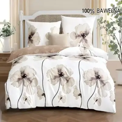 pościel bawełniana rozmiar 200x220 wzór 6314