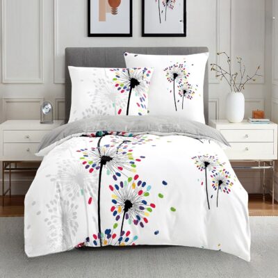 pościel bawełniana rozmiar 140x200 wzór 5009