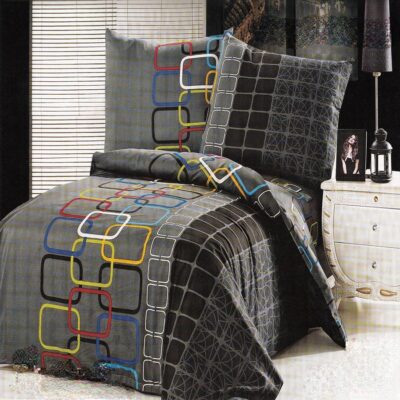 pościel bawełniana rozmiar 160x200 wzór 3156