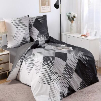 pościel bawełniana rozmiar 160x200 wzór 4996