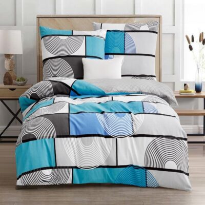 pościel bawełniana rozmiar 160x200 wzór 5040