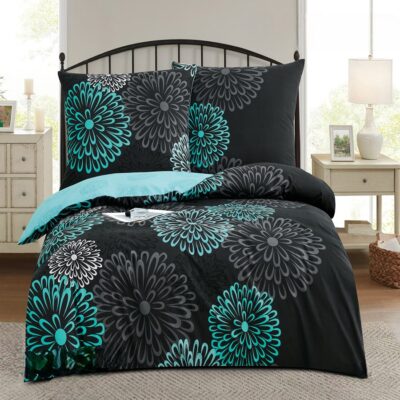 pościel bawełniana rozmiar 160x200 wzór 8007