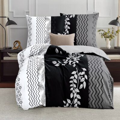 pościel bawełniana rozmiar 160x200 wzór 8035