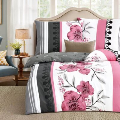 pościel bawełniana rozmiar 160x200 wzór 8021