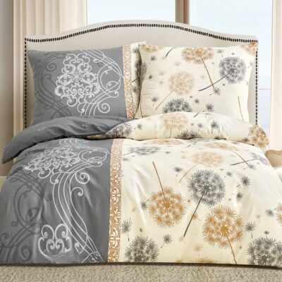 pościel bawełniana rozmiar 160x200 wzór 8026