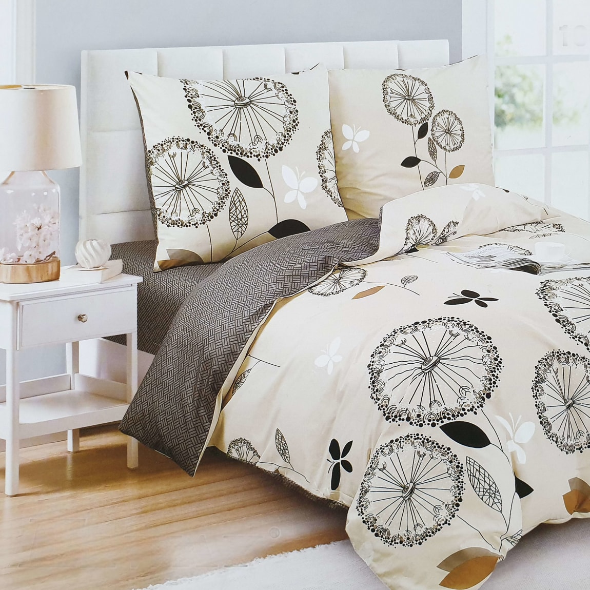 pościel bawełniana rozmiar 200x220 wzór 6190