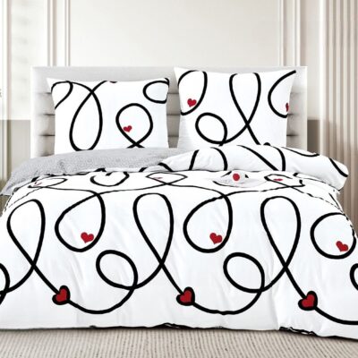 pościel bawełniana rozmiar 200x220 wzór 6275