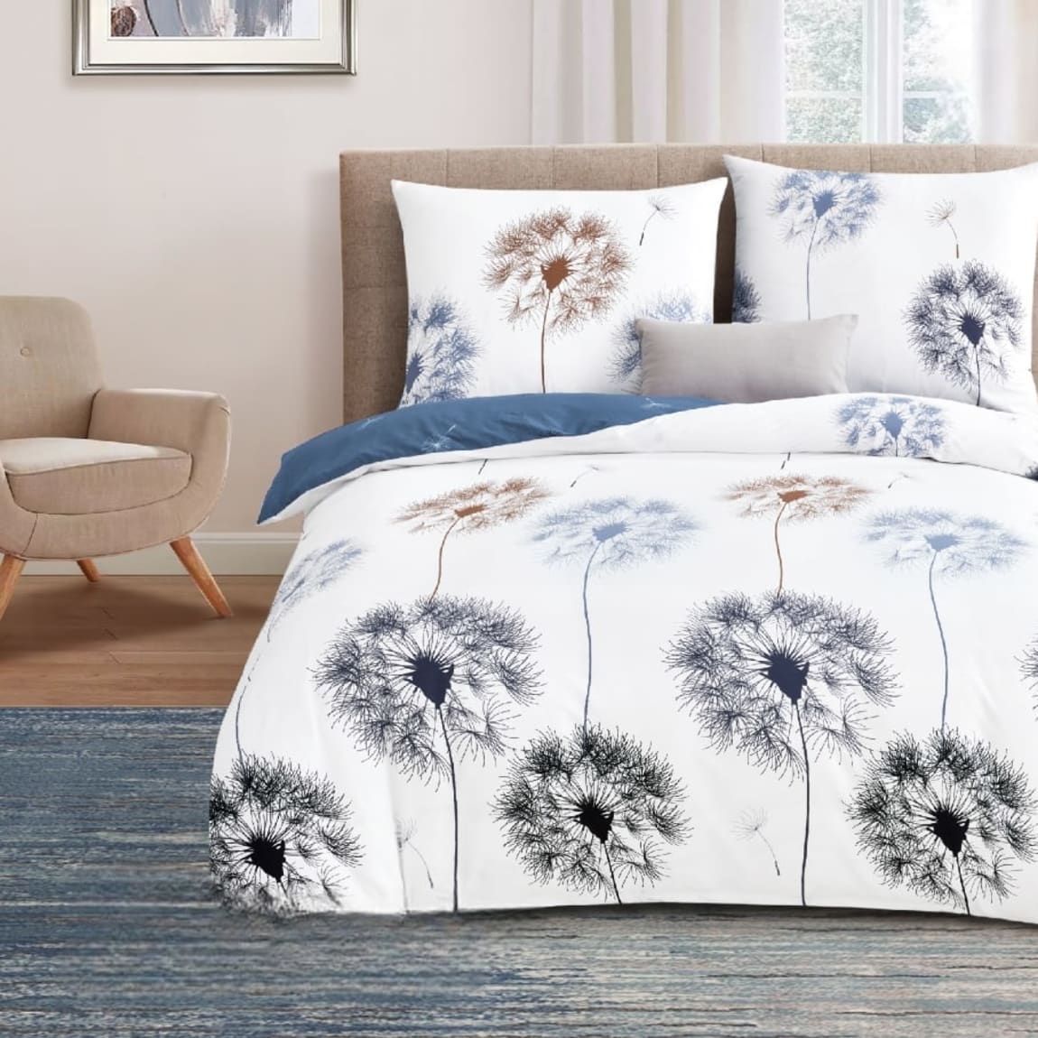 pościel bawełniana rozmiar 200x220 wzór 6286