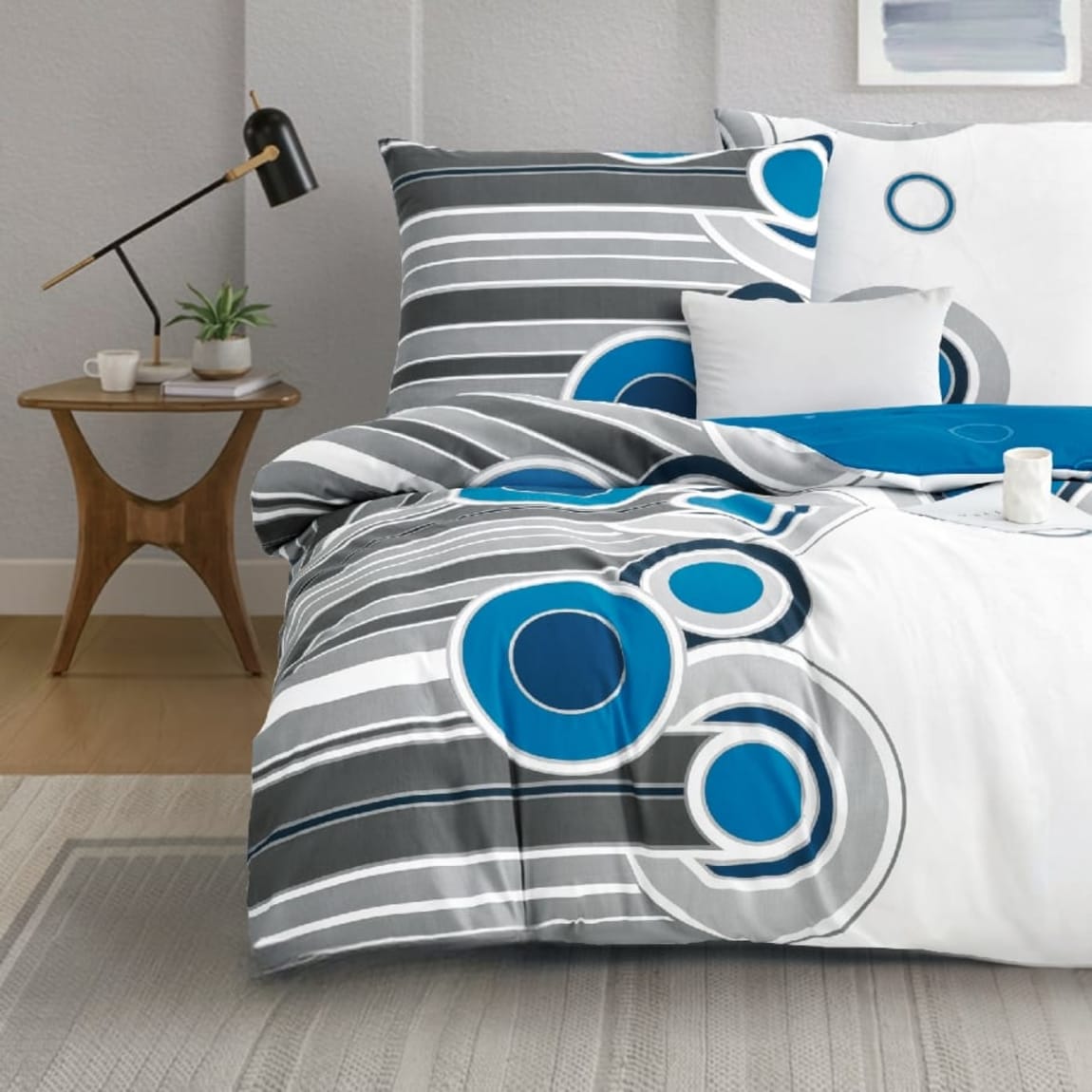 pościel bawełniana elway rozmiar 160x200 wzór 5051