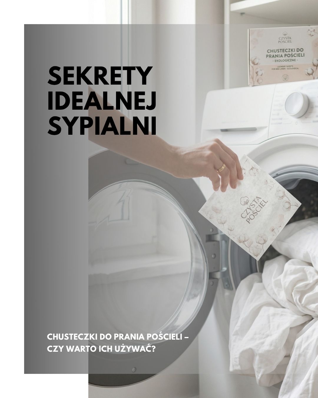 chusteczki do prania pościeli - czy warto ich używać - dewa